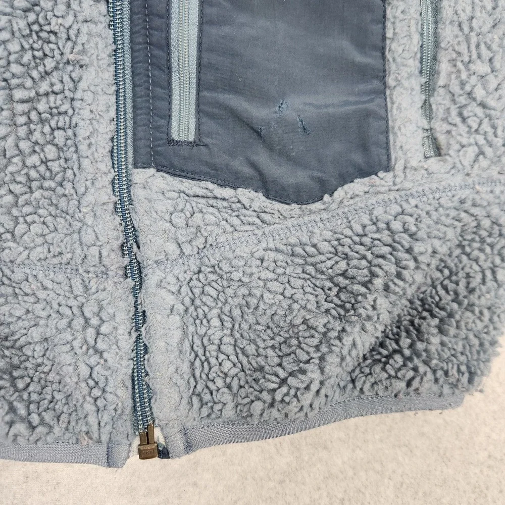 Vintage Patagonia Jacket Kids XXS (3-4) Blue Retro X Deep Pile Full Zip Outdoors